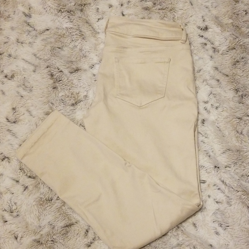 Maurices tan jeggings